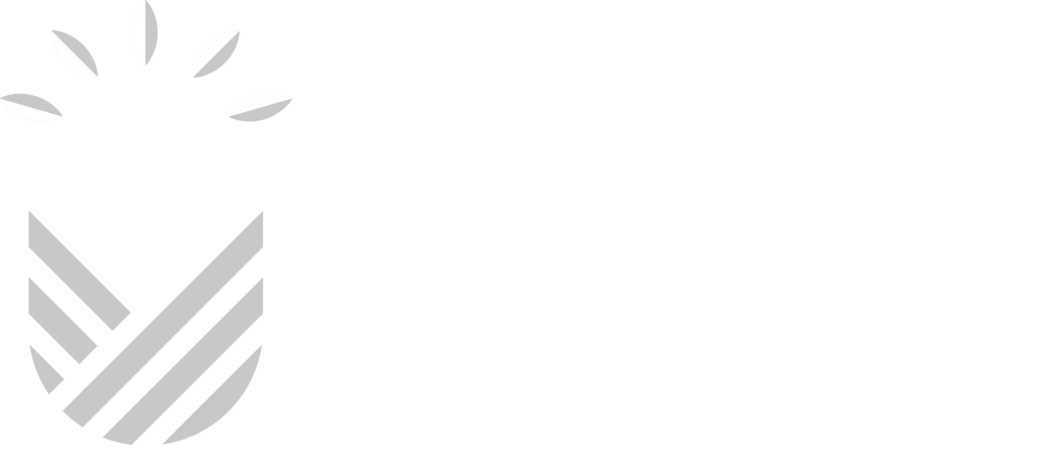all white logo for the Inter-Faith Food Shuttle's annual agriculture conference